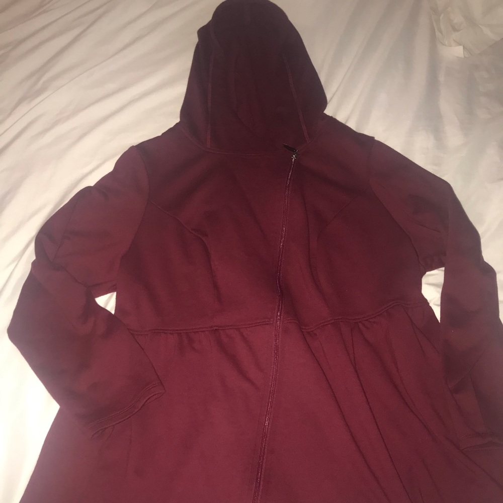Burgundy 2xl Modcloth Jacket